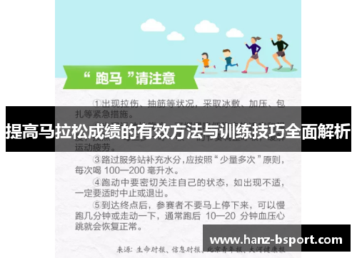 提高马拉松成绩的有效方法与训练技巧全面解析